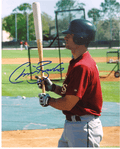 AUTOGRAPHED SIGNED photo CHRIS BURKE #1 Houston Astros