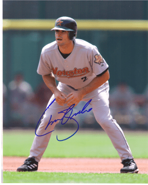 AUTOGRAPHED SIGNED photo CHRIS BURKE #2 Houston Astros
