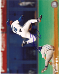 SIGNED photo HOMER BUSH #2 Toronto Blue Jays
