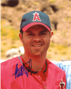 AUTOGRAPHED SIGNED photo PAUL BYRD Angels
