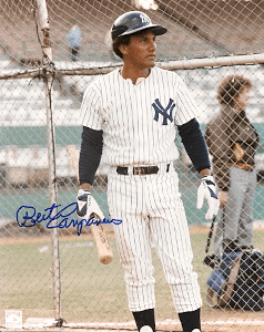 AUTOGRAPHED  photo BERT CAMPANERIS New York Yankees