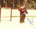 Autographed PAT RIGGIN 8X10 Washington Capitals Photo