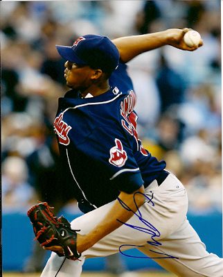 AUTOGRAPHED  photo FAUSTO CARMONA Cleveland Indians