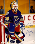 Autographed JON CASEY St. Louis Blues Photo