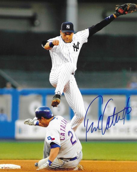 AUTOGRAPHED FRANK CATALANOTTO 8x10 Texas Rangers Photo