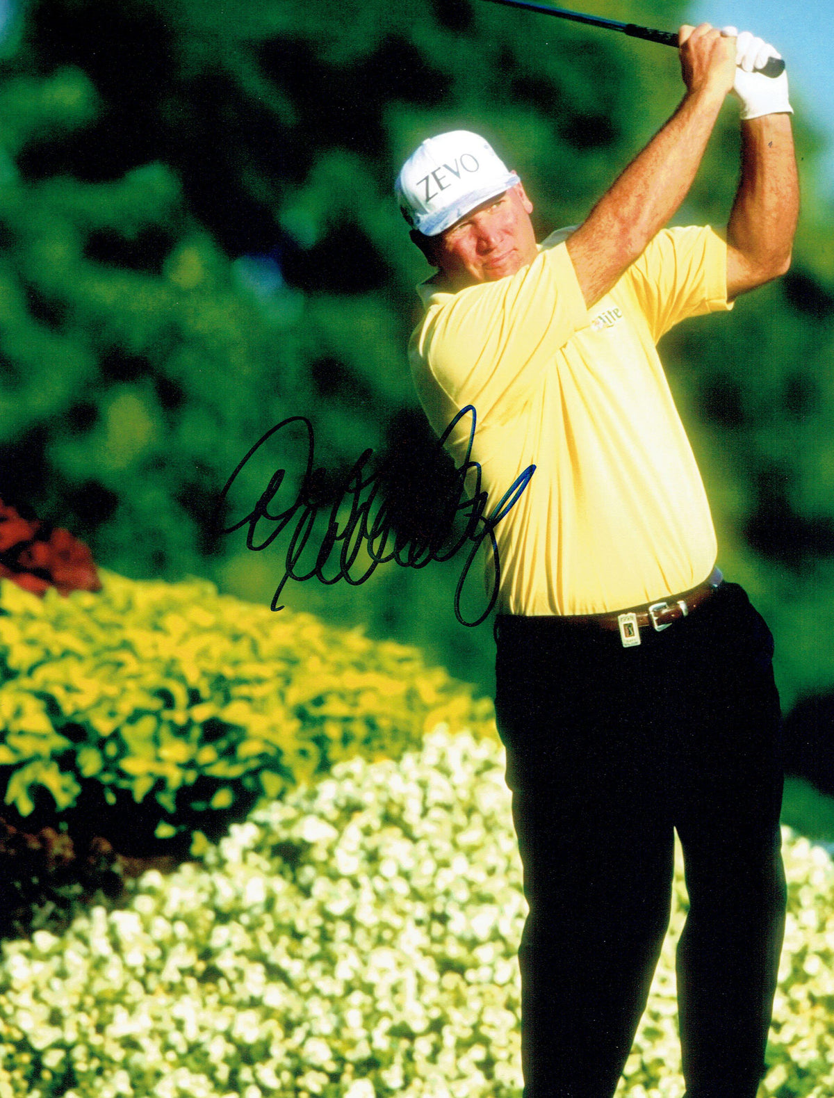 Autographed Duffy Waldorf  PGA Photo