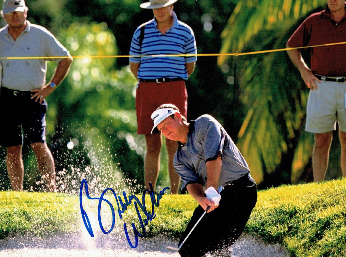 Autographed Bobby Wadkins  PGA Photo