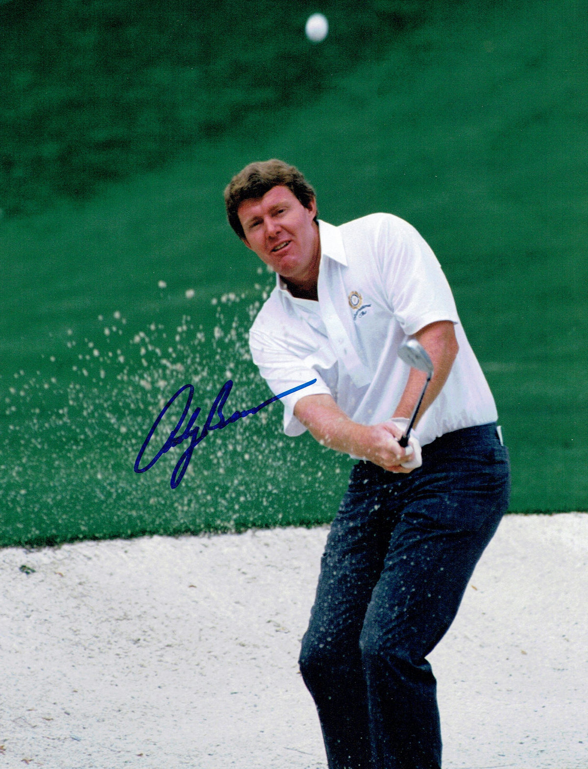 Autographed Andy Bean PGA Photo