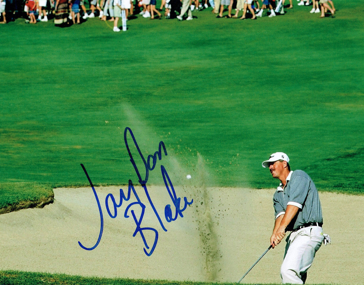 Autographed Jay Don Blake PGA Photo
