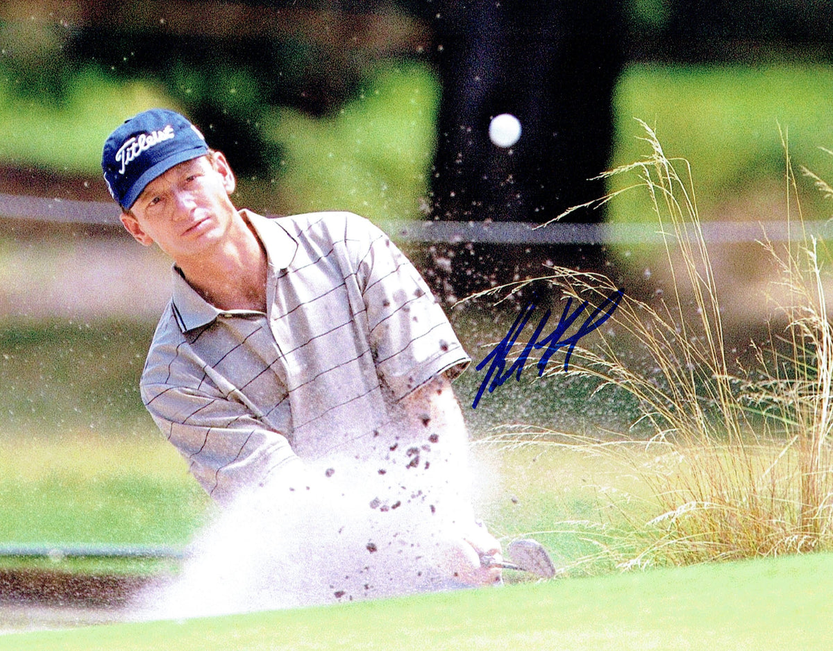 Autographed Brad Faxon PGA Photo