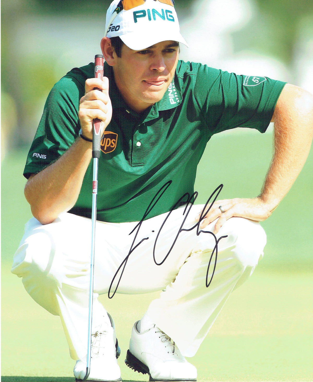 Autographed Louis Oosthuizen PGA Photo