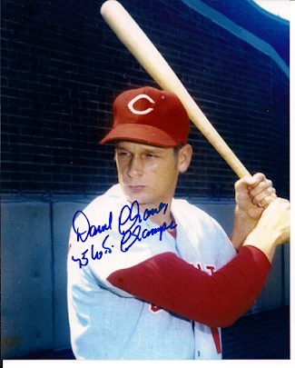 AUTOGRAPHED  DARREL CHANEY 8x10 Cincinnati Reds Photo