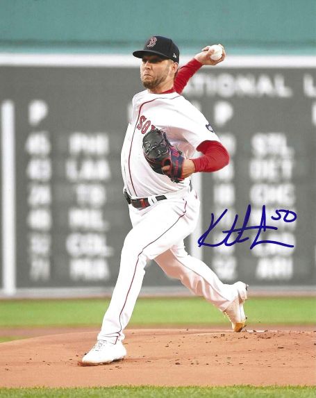 AUTOGRAPHED KUTTER CRAWFORD 8x10 Boston Red Sox photo