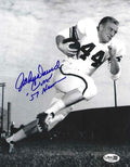 Autographed John David Crow 8X10 Texas A&M Aggies photo