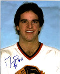Autographed DENNIS CYR Photo - Chicago  Blackhawks