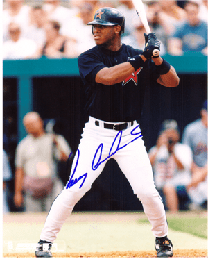 AUTOGRAPHED ROGER CEDENO 8X10 Houston Astros pHOTO