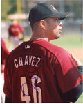AUTOGRAPHED SIGNED photo RAUL CHAVEZ #2 Houston Astros