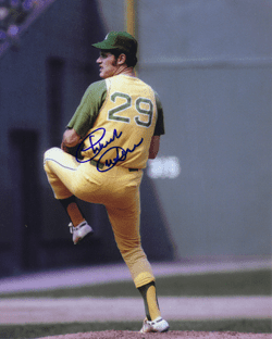 AUTOGRAPHED SIGNED photo CHUCK DOBSON #2 Oakland A's