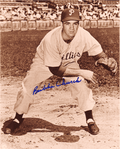 AUTOGRAPHED  photo BUBBA CHURCH  Phillies