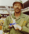 AUTOGRAPHED CLIFF JOHNSON 8X10 Oakland A's Photo