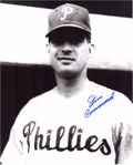 AUTOGRAPHED JIM COMMAND 8x10 Philadelphia Phillies Photo