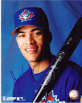 SIGNED photo JOSE CRUZ JR #7 Toronto Blue Jays