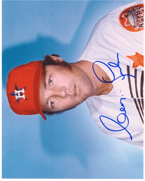 AUTOGRAPHED SIGNED photo GEORGE CULVER Houston Astros