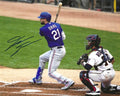 AUTOGRAPHED DAVID DAHL 8X10 Texas Rangers Photo