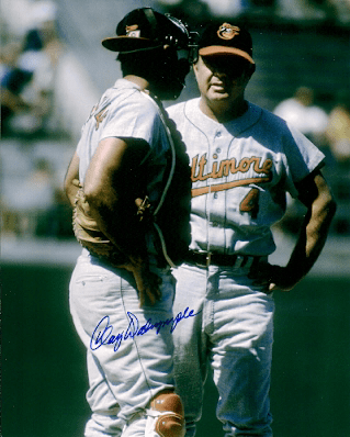 AUTOGRAPHED  photo CLAY DALRYMPLE Baltimore Orioles