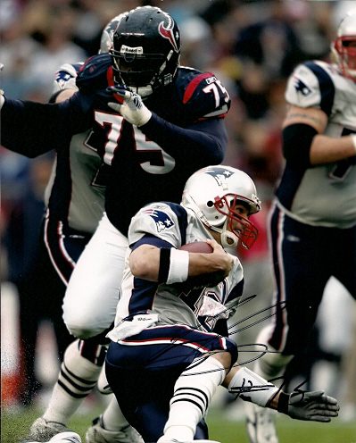Autographed LIONAL DALTON Houston Texans photo