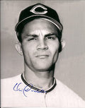 AUTOGRAPHED VIC DAVALILLO 8x10 Cleveland Indians Photo