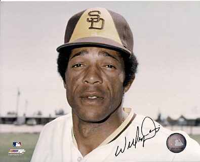 AUTOGRAPHED WILLIE DAVIS SD Padres photo