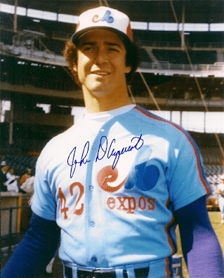 AUTOGRAPHED JOHN D'ACQUISTO Montreal Expos Photo