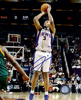 AUTOGRAPHED BORIS DIAW 8x10 Phoenix Suns photo