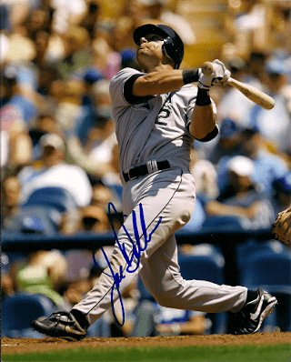 AUTOGRAPHED photo JOE DILLON  Florida Marlins