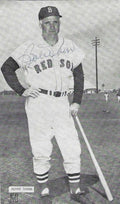 Autographed BOBBY DOERR Boston Red Sox BxW McCarthy Post Card