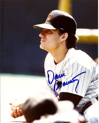 AUTOGRAPHED DAVE DRAVECKY 8x10 San Diego Padres photo