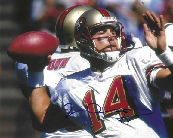 Autographed JIM DRUCKENMILLER 8X10 San Francisco 49'ers Photo