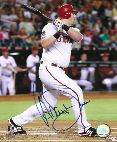 AUTOGRAPHED ADAM DUNN  8X10 Arizona Diamondbacks Photo