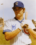 AUTOGRAPHED JIM DWYER Chicago Cubs Photo
