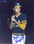 AUTOGRAPHED SIGNED photo DAL MAXVILL #2 Oakland A's