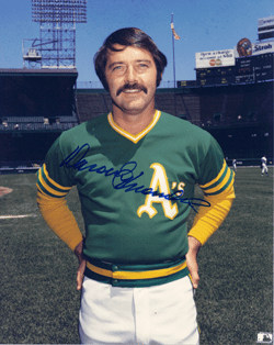 AUTOGRAPHED DAROLD KNOWLES 8x10 Oakland A's Photo