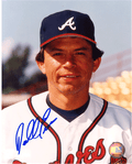 AUTOGRAPHED DARRELL EVANS 8x10 Atlanta Braves Photo