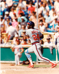 AUTOGRAPHED  CHILI DAVIS 8X10 California Angels Photo
