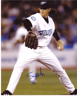 SIGNED photo SCOTT DOWNS #2  Toronto Blue Jays