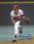 AUTOGRAPHED  RAWLEY EASTWICK "2x WS Champs" 8x10 Cincinnati Reds Photo
