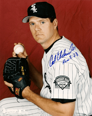 AUTOGRAPHED  photo CAL ELDRED Chicago White Sox