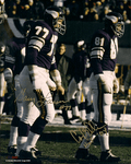 Autographed GARY LARSEN & CARL ELLER 8x10 Minnesota Vikings Photos