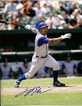 AUTOGRAPHED  photo JASON ELLISON Texas Rangers