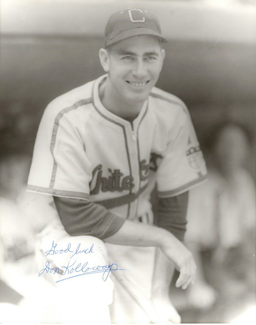 AUTOGRAPHED DON KOLLOWAY  8X10 Chicago White Sox Photo